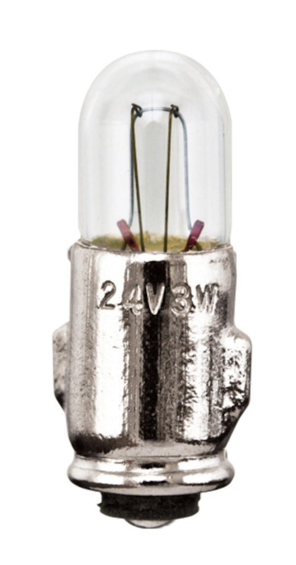 Hella Bulb 3899 24V 3W BA7s T2 by Hella - front view