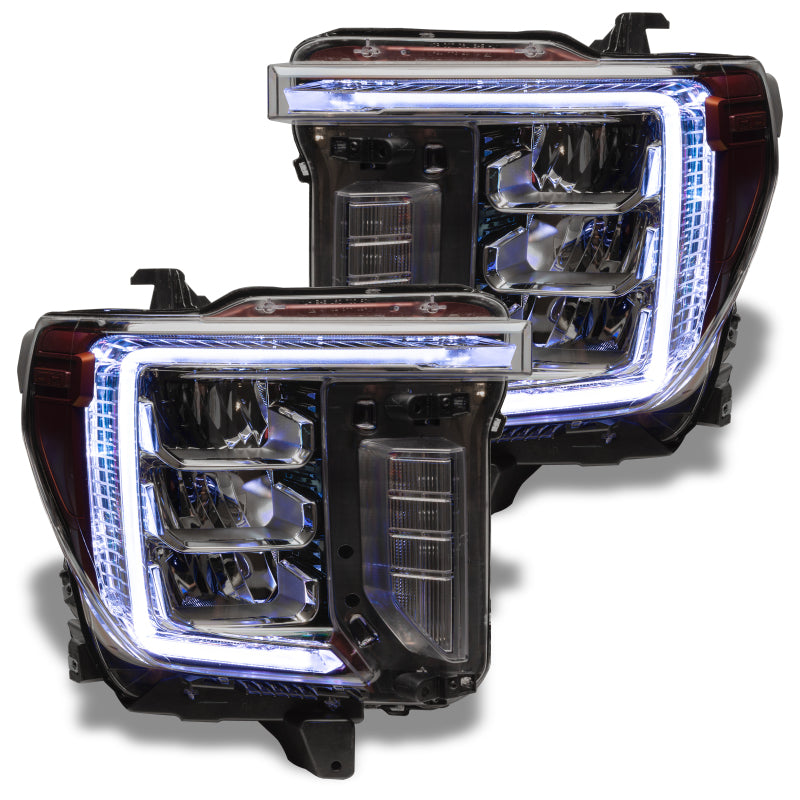 Oracle 20-21 GMC Sierra 2500/3500 HD RGB+W Headlight DRL Upgrade Kit - ColorSHIFT 2 SEE WARRANTY - 1451-333