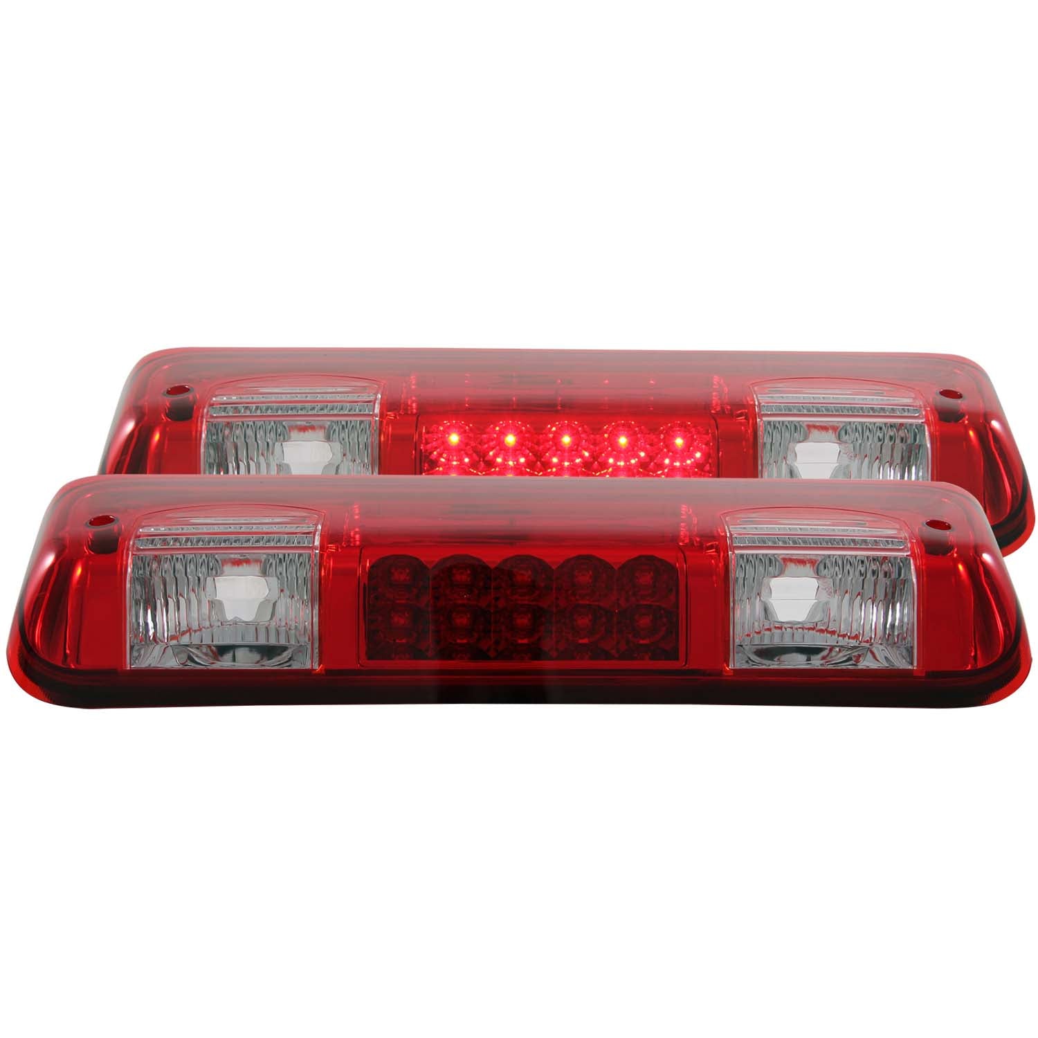 ANZO 2004-2008 Ford F-150 LED 3rd Brake Light Red/Clear - 531003 for 2004-2008 Ford F 150 - front view