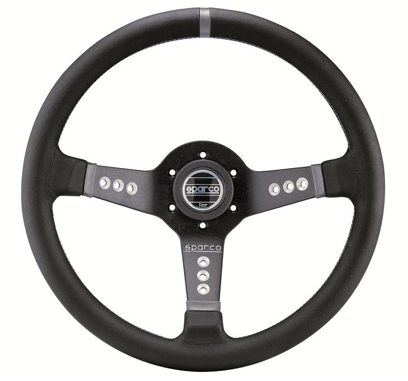 Sparco Strwhl L777 Leather Black - 015L800PL