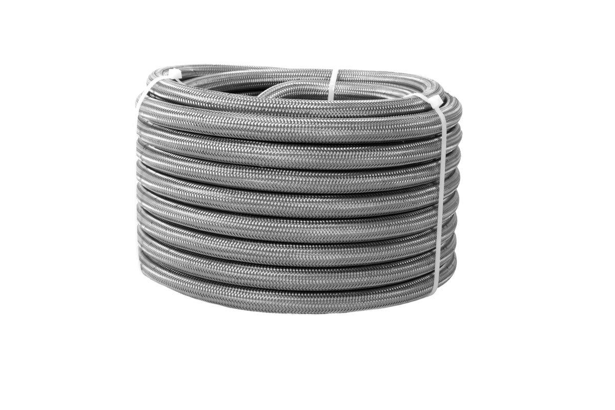 Aeromotive PTFE SS Braided Fuel Hose - AN-10 x 12ft - 15309