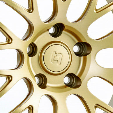 Titan 7 Flat Center Cap - Medalist Gold