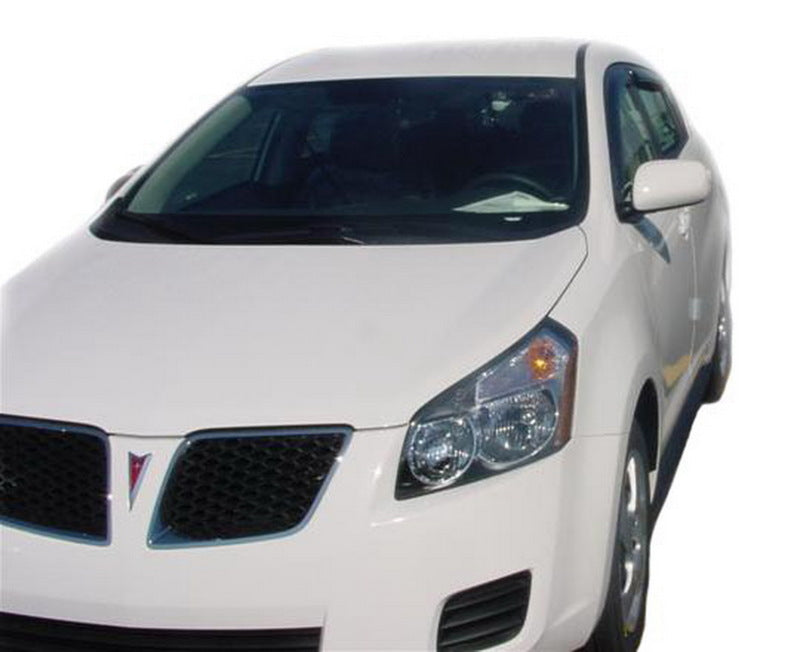 AVS 09-10 Pontiac Vibe Ventvisor Outside Mount Window Deflectors 4pc - Smoke - 94093