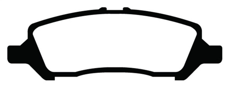 EBC 12+ Dodge Dart 1.4 Turbo Redstuff Rear Brake Pads - DP33009C