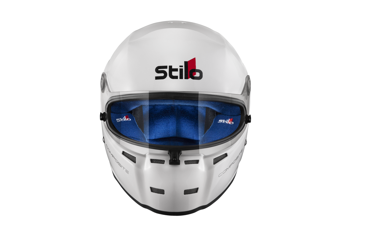 Stilo - SA2020 ST5 FN Composite Racing Helmet - White/Blue