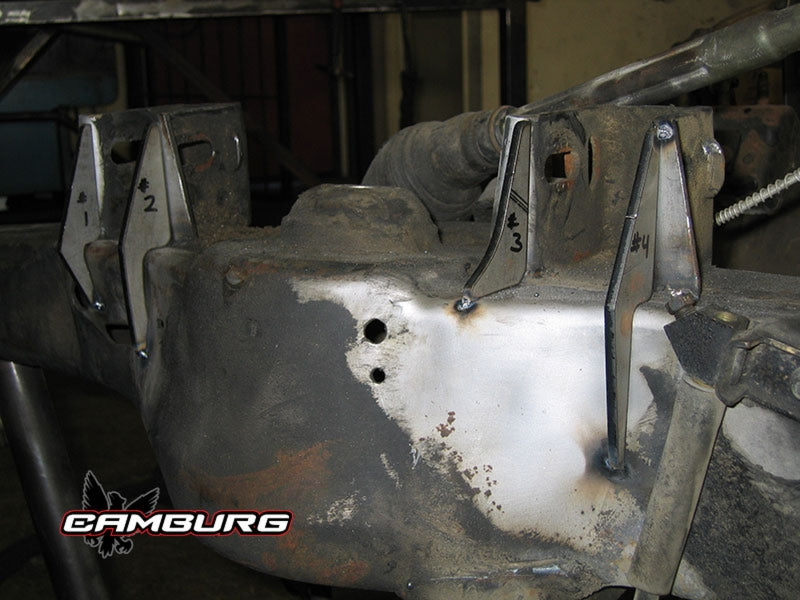 Camburg 98-12 Ford Ranger 2wd Frame Gusset Kit - CAM-130005