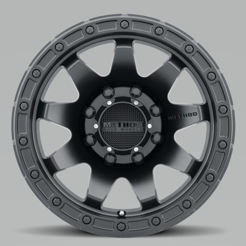 Method MR317 20x9 +18mm Offset 8x170 130.81mm CB Matte Black Wheel - MR31729087518