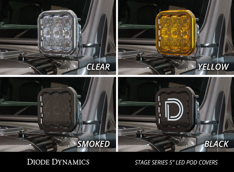 Diode Dynamics SS5 LED Pod Cover Clear - DD7220
