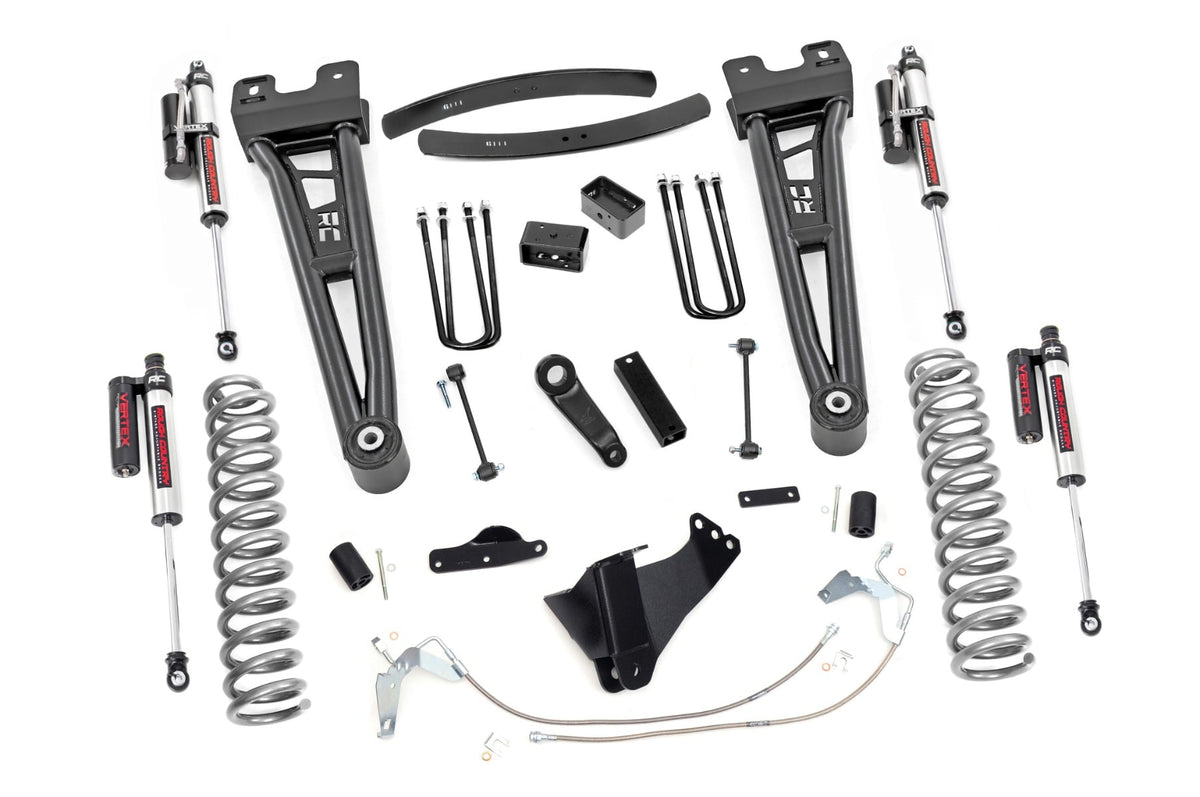 Rough Country - 6 Inch Lift Kit - Diesel - Radius Arm - Vertex - Ford F-250/F-350 Super Duty (08-10) - 53850