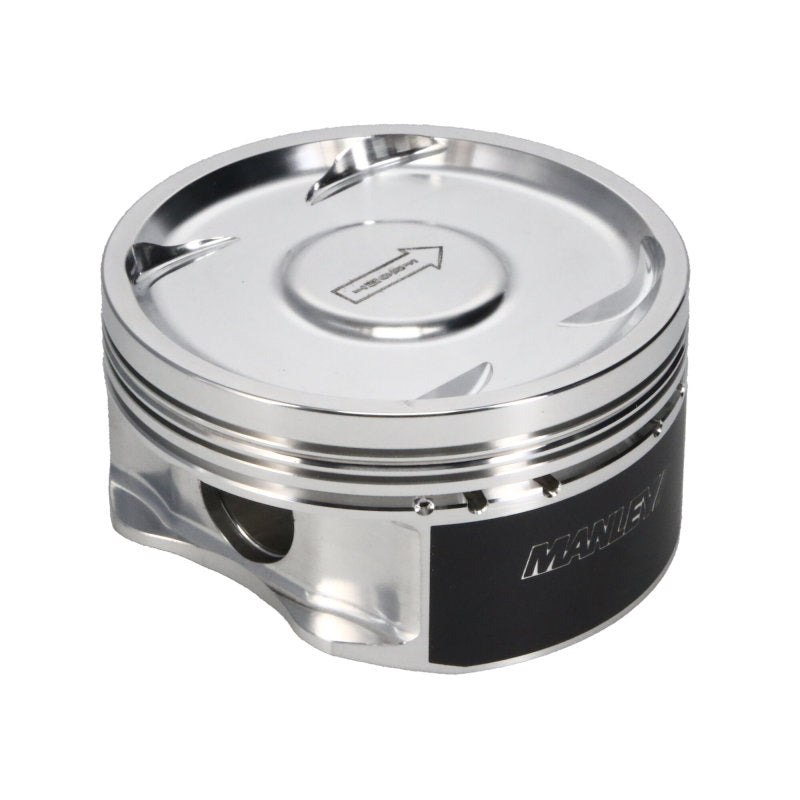 Manley 04+ Subaru WRX STi (EJ257) STD Stroke 99.55mm +.05mm Bore 8.5:1 Dish Piston and Ring Set - 612001C-4