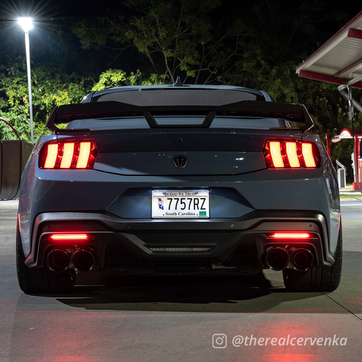Form Lighting 2024+ Mustang LED Rear Reflector Smoked (Pair) - FL0095