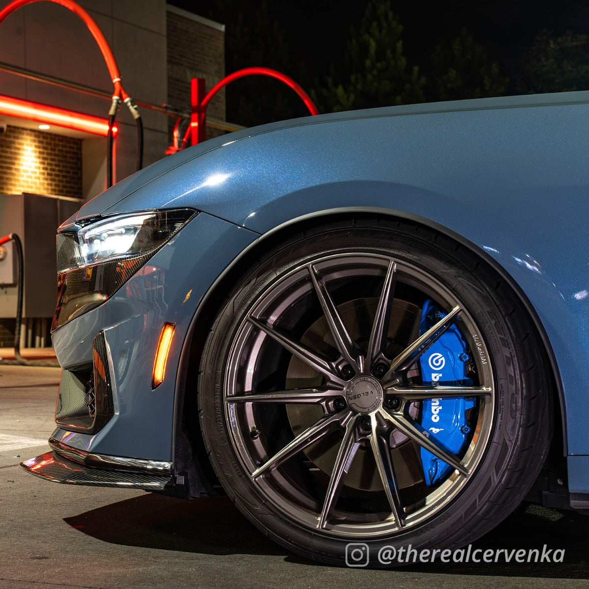 Form Lighting 2024+ Mustang LED Sidemarkers Smoked (set) - FL0091