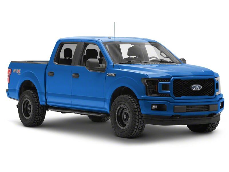 Raxiom 18-20 Ford F-150 LED Halo Surround Headlights with White DRL- Black Housing- Clear Lens - T583569 - close-up view 3