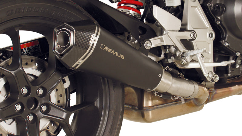 Remus 2018 Honda CB 1000 R SC80 107 kW (Euro 4) Hypercone Black Slip On w/Sound Insert - 6783 257118