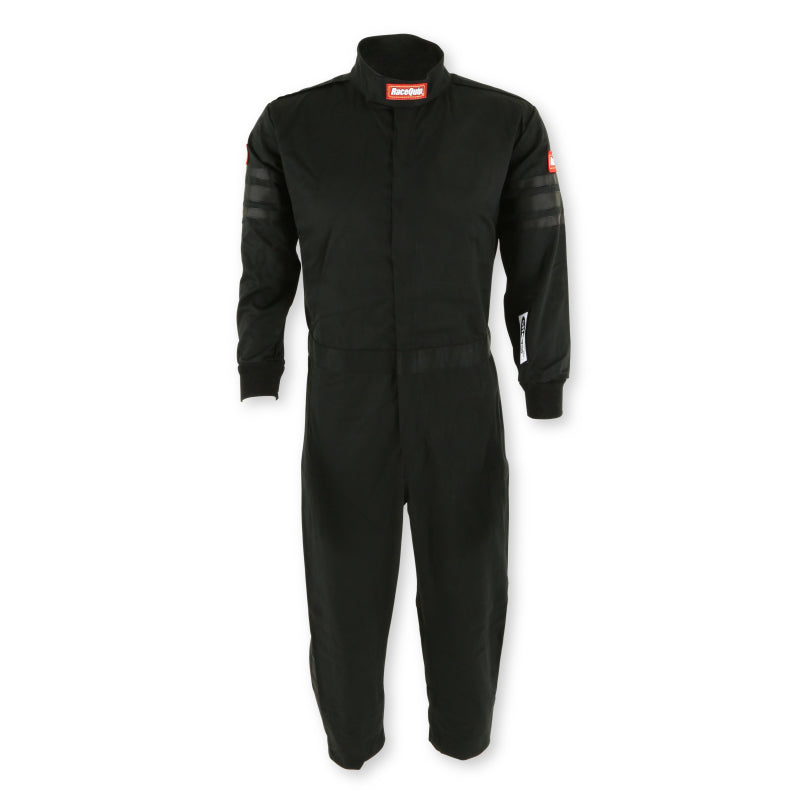 RaceQuip Black Trim SFI-1 JR. Suit - Kids Small - 1959992RQP