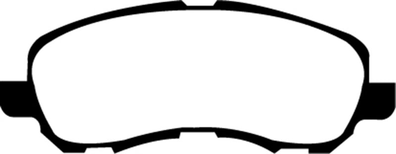 EBC 11-14 Chrysler 200 2.4 Ultimax2 Front Brake Pads - UD866