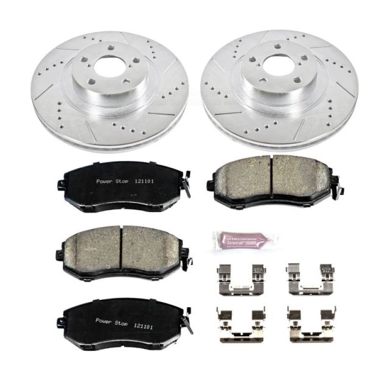 Power Stop 13-16 Scion FR-S Front Z23 Evolution Sport Brake Kit - K6082