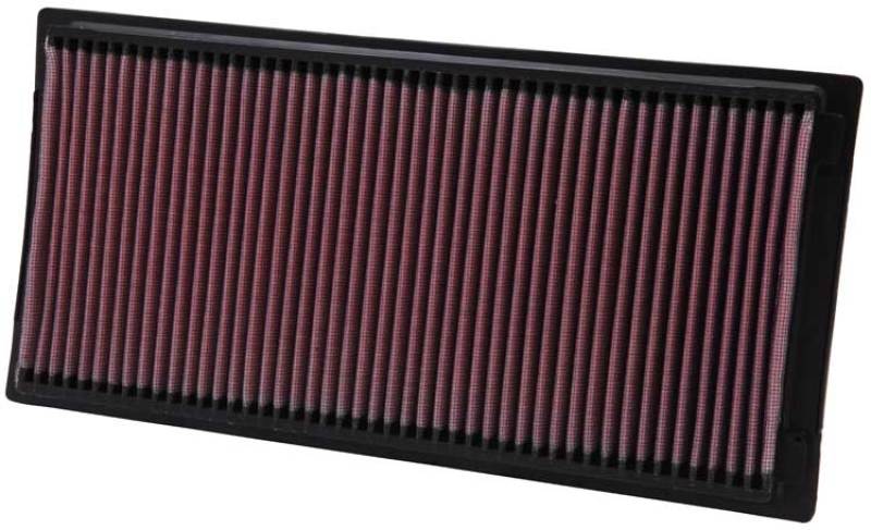 K&N 94-02 Dodge Ram PickUp 3.9?5.2/5.9L Drop In Air Filter - 33-2084 for 1994-2002 Dodge Ram 2500 - front view