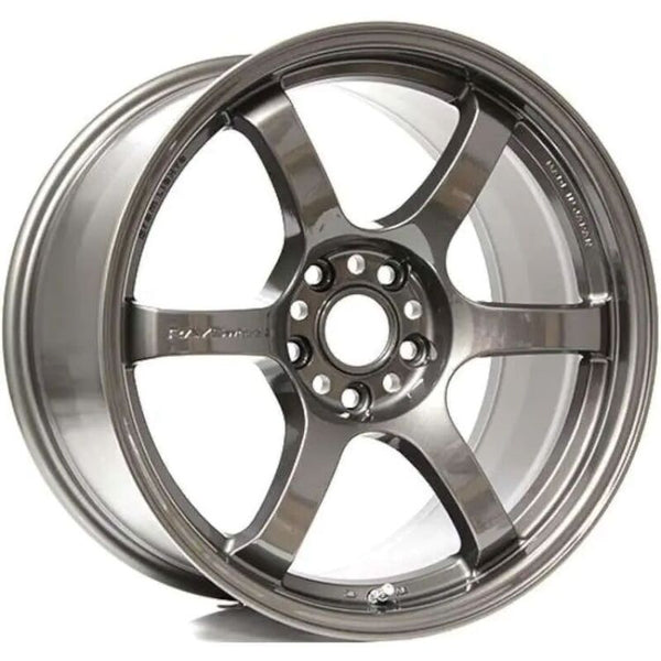 Gram Lights 57DR 18X9.5 +38 5-100 HS Gunmetallic - WGIX38DHGP by Gram Lights