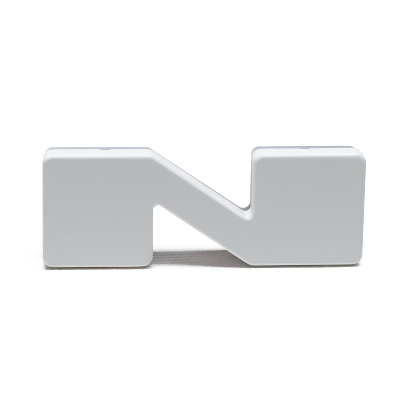 ORACLE Lighting Universal Illuminated LED Letter Badges - Matte Wht Surface Finish - N SEE WARRANTY - 3140-N-001