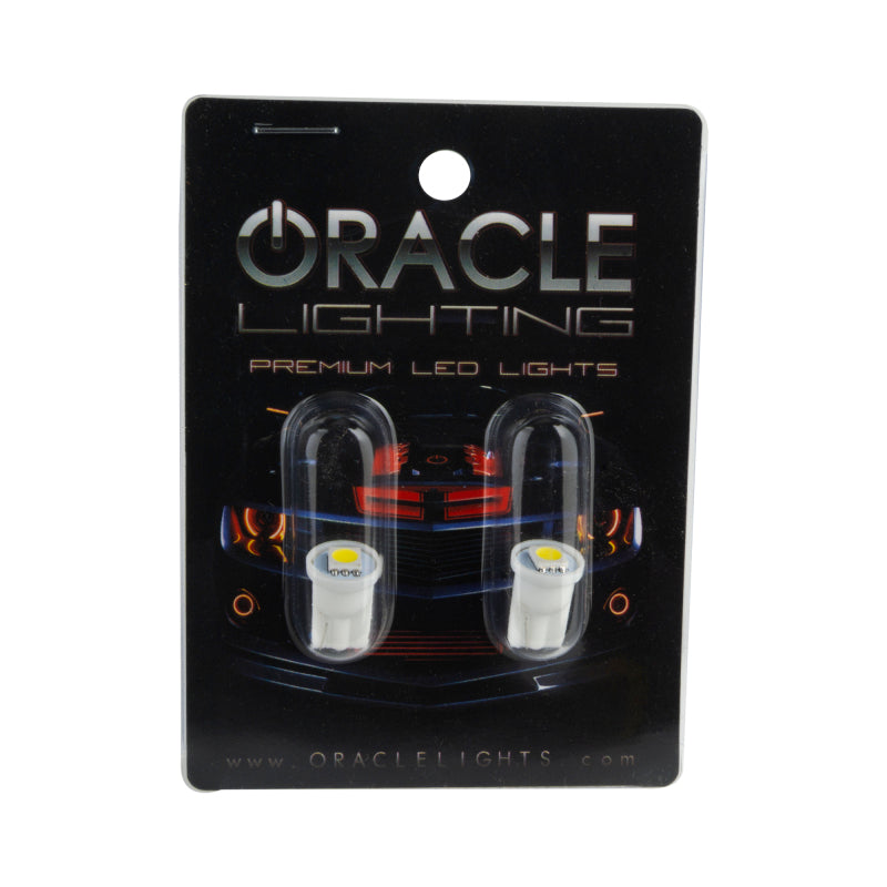 Oracle T10 1 LED 3-Chip SMD Bulbs (Pair) - Cool White SEE WARRANTY - 4806-001