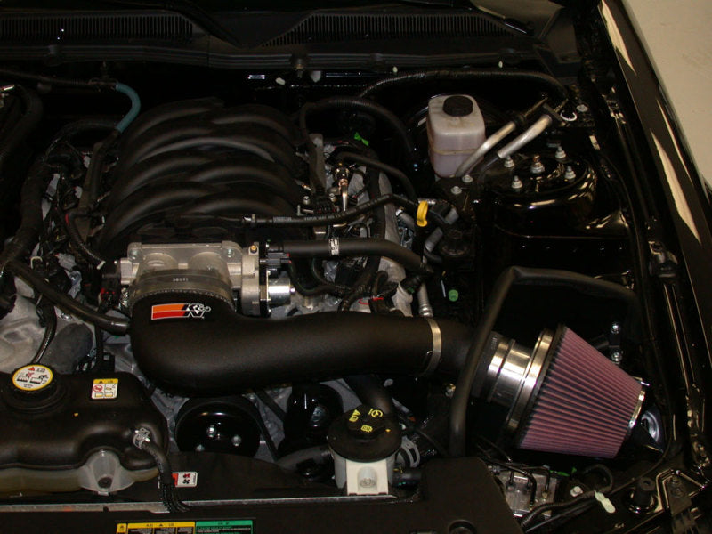 K&amp;N 07-09 Ford Mustang GT V8-4.6L Aircharger Performance Intake - 63-2565