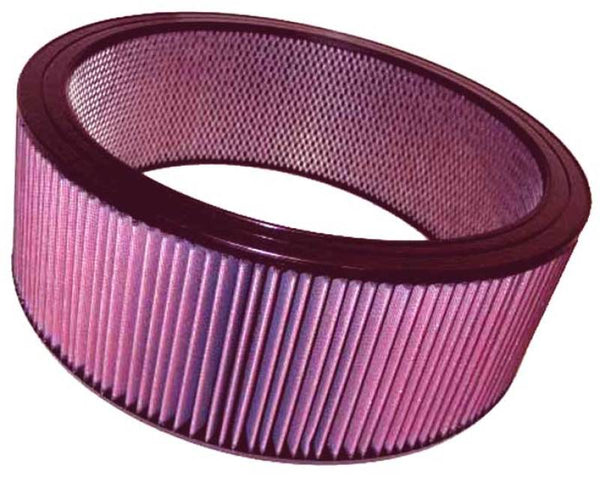 K&N 17in OD / 14-1/2in ID / 6in Height Round Air Filter - E-3816 by K&N Engineering - front view