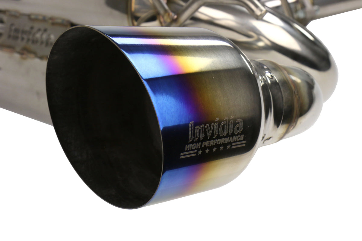 Invidia 12+ Subaru BR-Z/FR-S Gemini/R400 Single Layer Titanium Tip Cat-back Exhaust