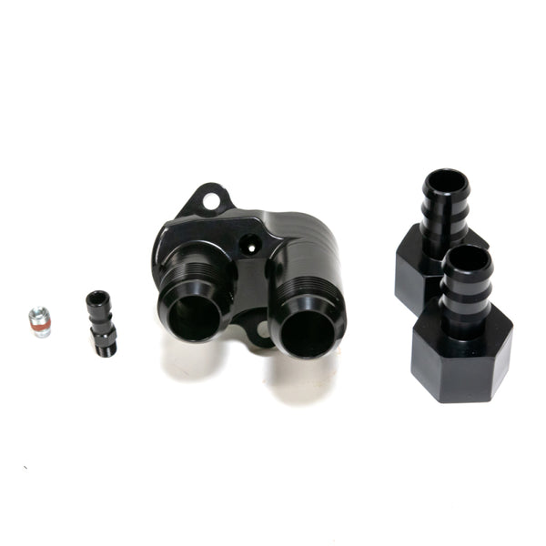 VMP 16 AN Billet Water Manifold '20+ GT500 & '23+ Raptor 5.2 L - VMP-SUC052 by VMP - front view