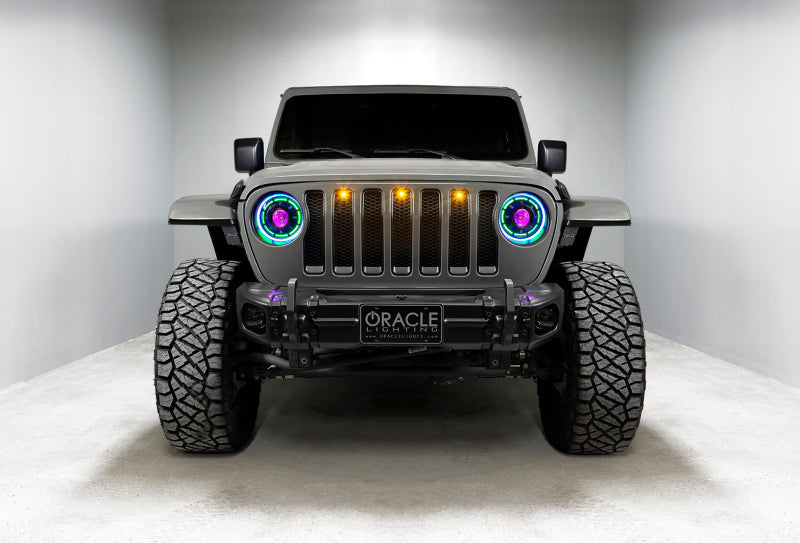 Oracle Oculus Bi-LED Projector Headlights for Jeep JL/Gladiator JT - w/ BC1 Controller SEE WARRANTY - 5839-335
