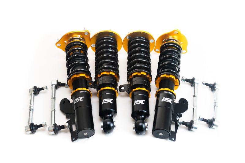 ISC Suspension 98-05 Porsche 996 911 RWD N1 Coilovers - Track/Race - P103-1-T