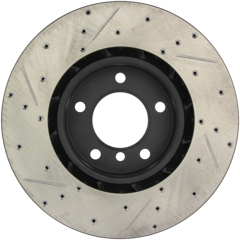 StopTech Slotted &amp; Drilled Sport Brake Rotor - 127.34038L