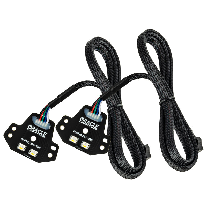 Oracle 15-21 Dodge Charger RGB+W DRL Headlight DRL  Kit - ColorSHIFT w/ BC1 Controller SEE WARRANTY - 1443-335