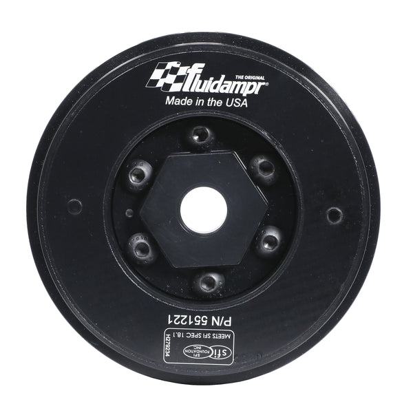 Fluidampr 91-08 VW Golf/05-12 Passat B6/B7 / 03-10 Audi TT Steel Internally Balanced Damper - 551221 for 1995-2005 Volkswagen