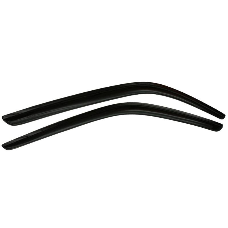 AVS 05-15 Toyota Tacoma Standard Cab Ventvisor Outside Mount Window Deflectors 2pc - Smoke - 92153