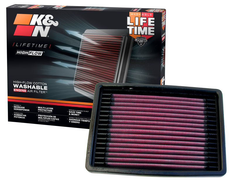 K&N Replacement Air Filter AIR FILTER, BUICK 86-93, CHEV 90-96, OLDS/PONT 86-96 - 33-2022