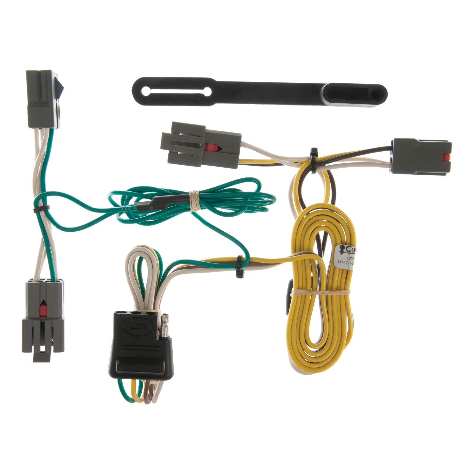 CURT 55326 Vehicle-Side Custom 4-Pin Trailer Wiring Harness, Fits Select Ford Crown Victoria, Ford Mustang, Mercury Grand Marquis