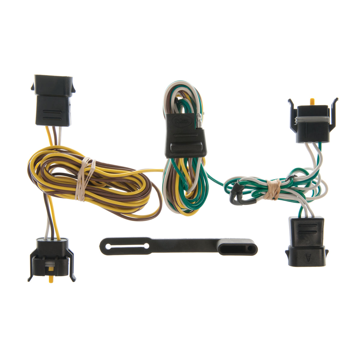 CURT 55344 Vehicle-Side Custom 4-Pin Trailer Wiring Harness, Fits Select Ford, Lincoln, Mercury Vehicles