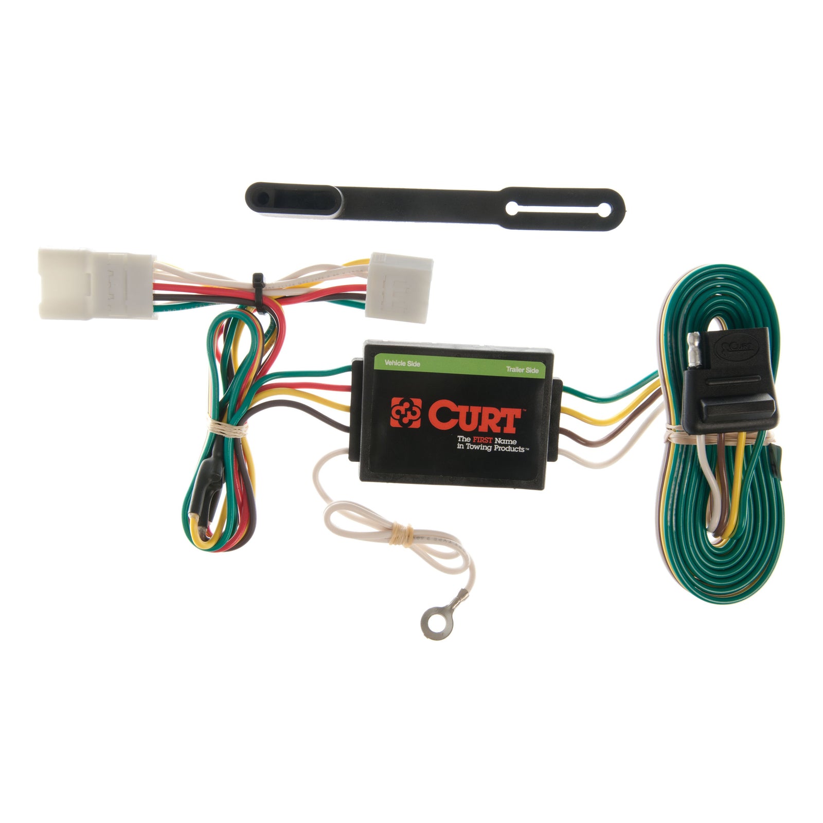 CURT 55354 Vehicle-Side Custom 4-Pin Trailer Wiring Harness, Fits Select Jeep Cherokee, Including Sport