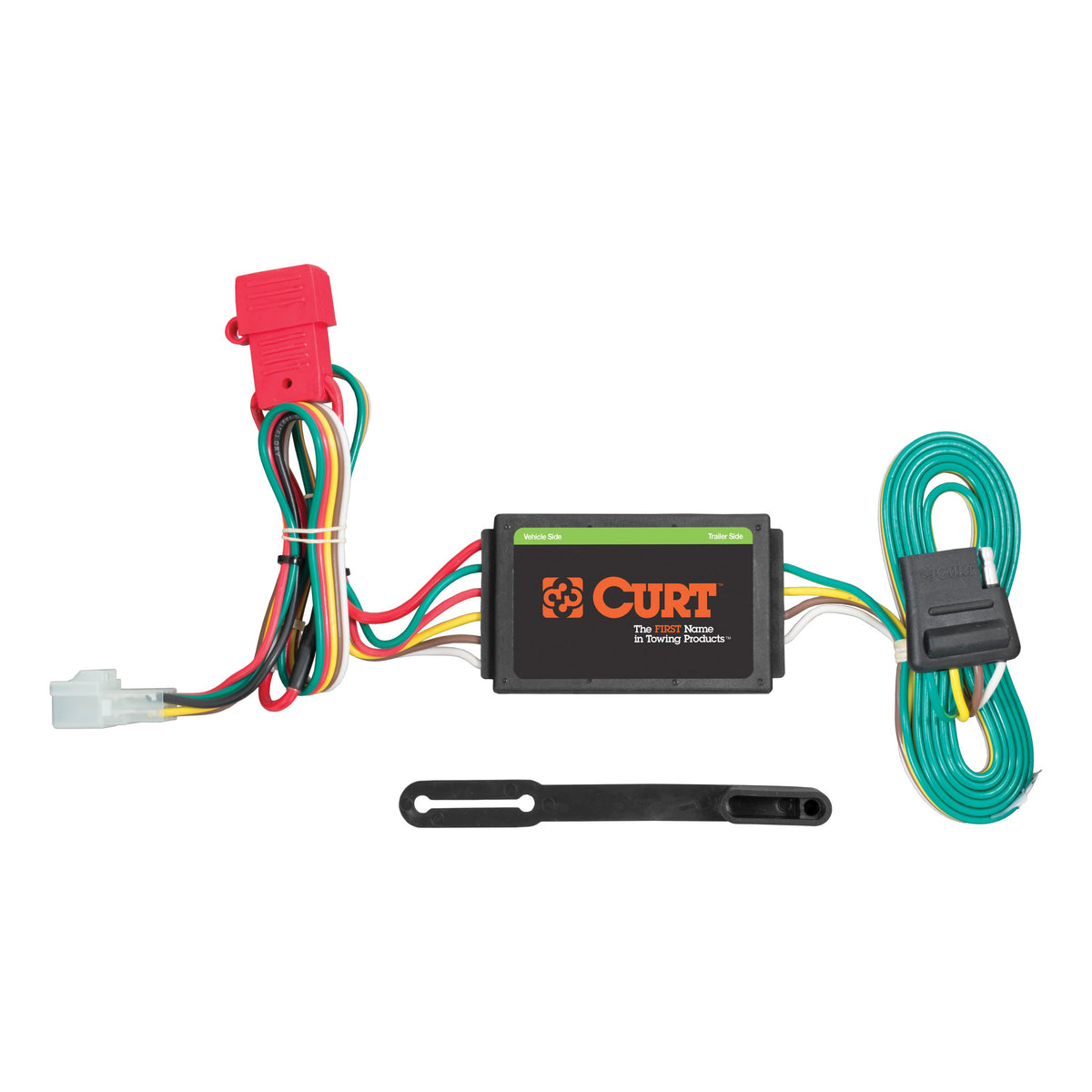 CURT 55370 Vehicle-Side Custom 4-Pin Trailer Wiring Harness, Fits Select Subaru Forester, Legacy, Outback, Tribeca, B9, Impreza WRX Wagon