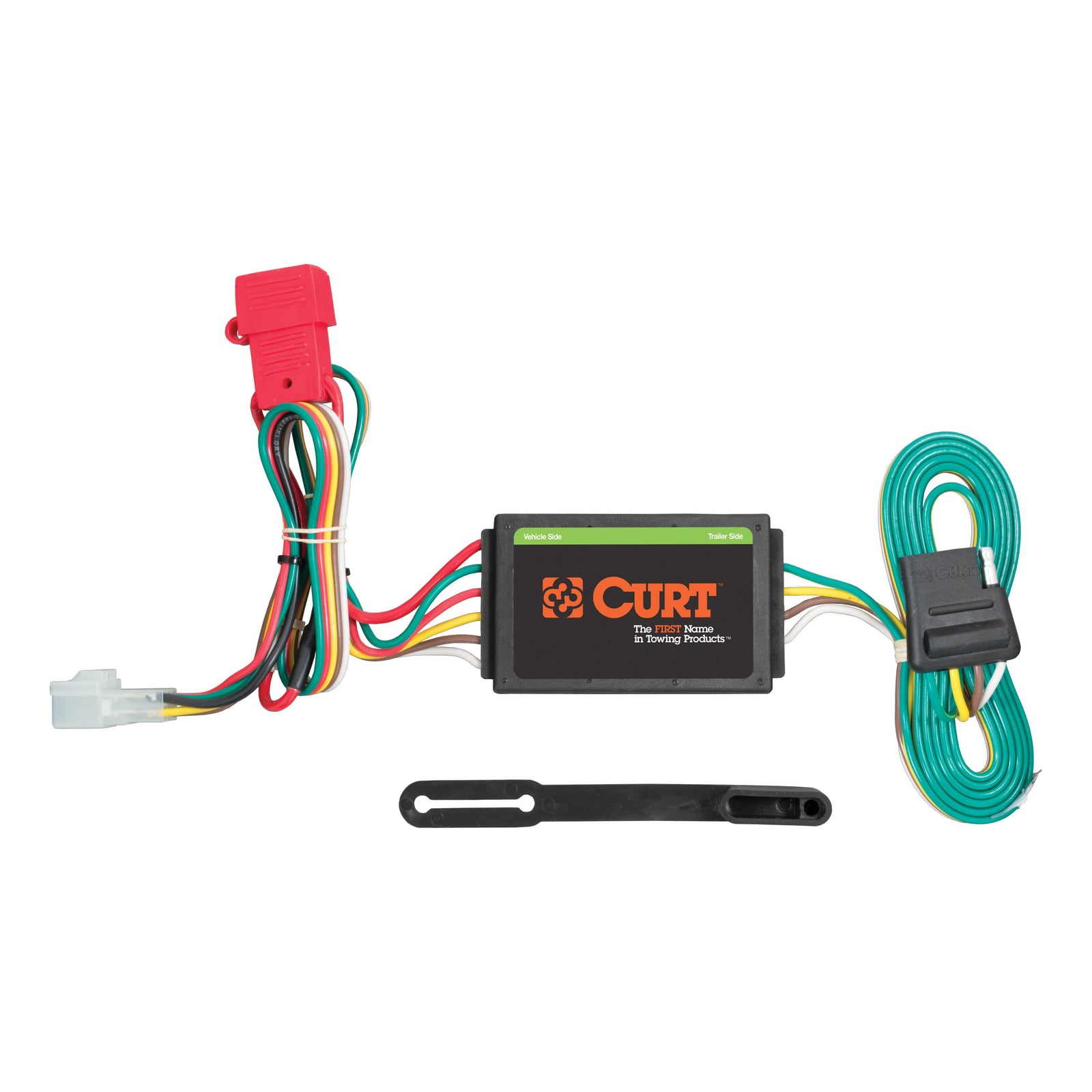 CURT 55370 Vehicle-Side Custom 4-Pin Trailer Wiring Harness, Fits Select Subaru Forester, Legacy, Outback, Tribeca, B9, Impreza WRX Wagon
