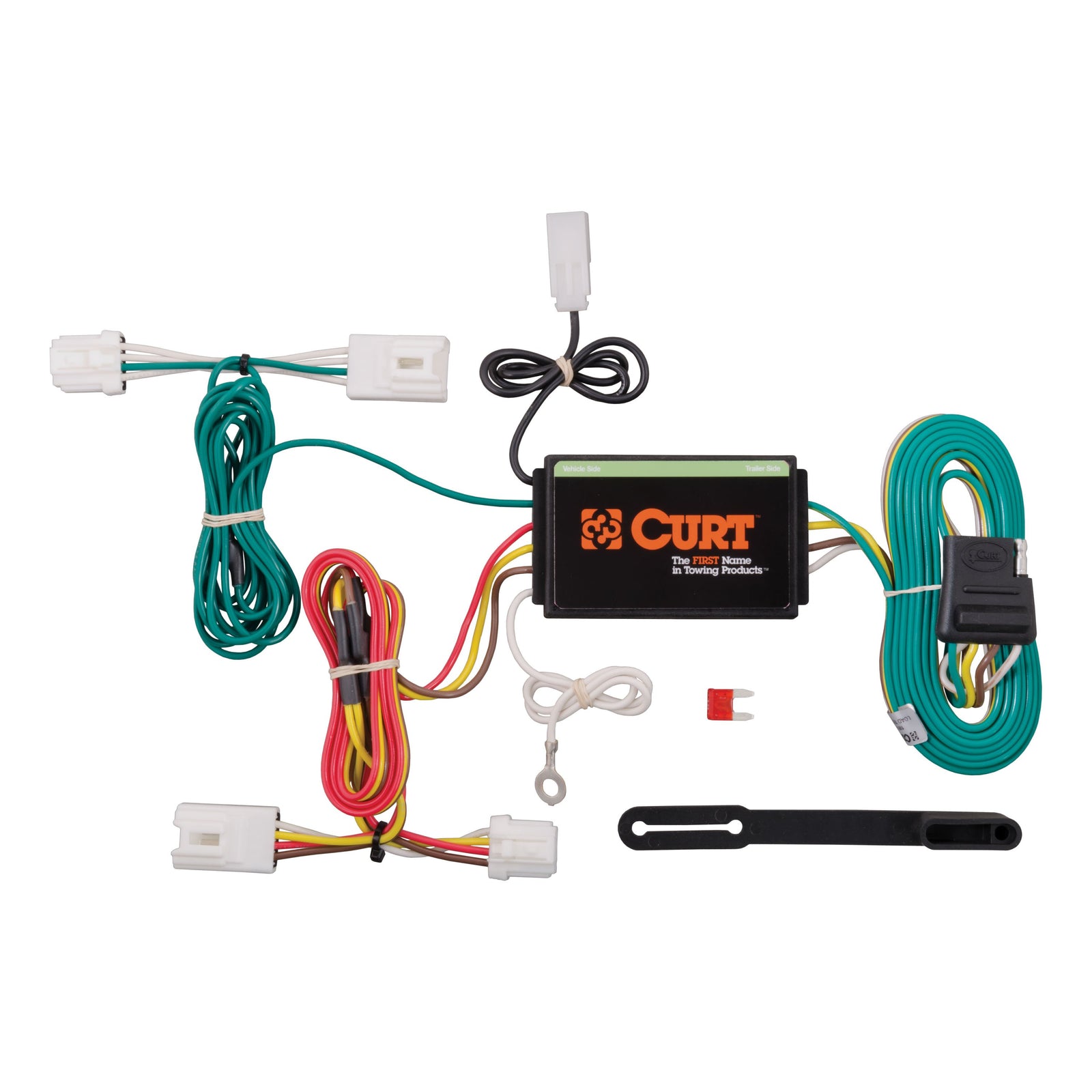 CURT 55571 Vehicle-Side Custom 4-Pin Trailer Wiring Harness, Fits Select Nissan Murano