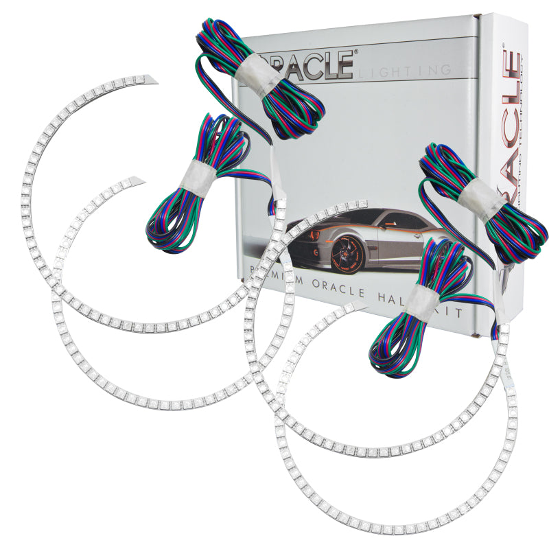 Oracle Ford F250/350 11-16 Halo Kit (Round Ring Design) - ColorSHIFT SEE WARRANTY - 2258-330