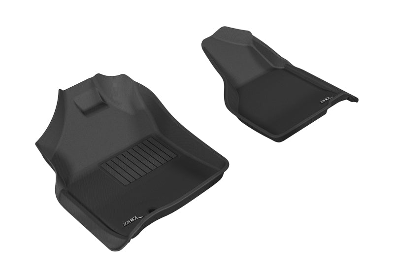 3D MAXpider 2009-2012 Dodge Ram 1500 Regular Cab Kagu 1st Row Floormat - Gray - L1DG01811501