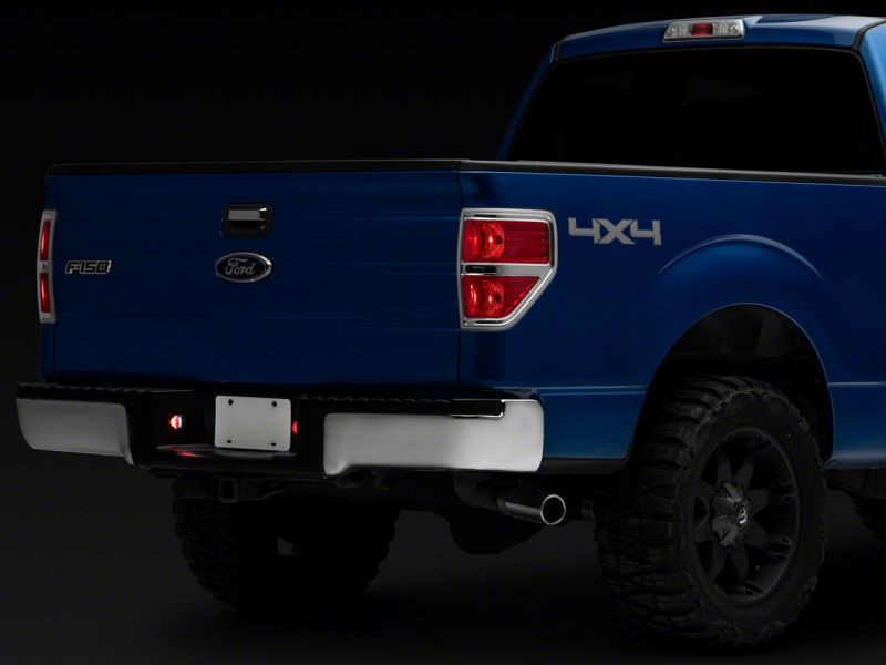 Raxiom 10-14 Ford F-150 Axial Series LED License Plate Lamps- Red and White - T557361