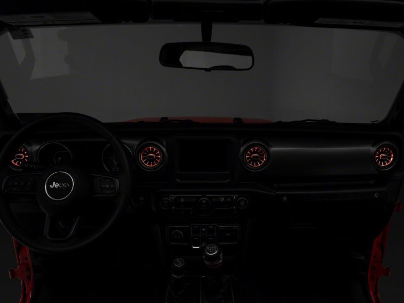 Raxiom 18-23 Jeep Wrangler JL LED Ambient Vent Lighting Kit - J139323-JL