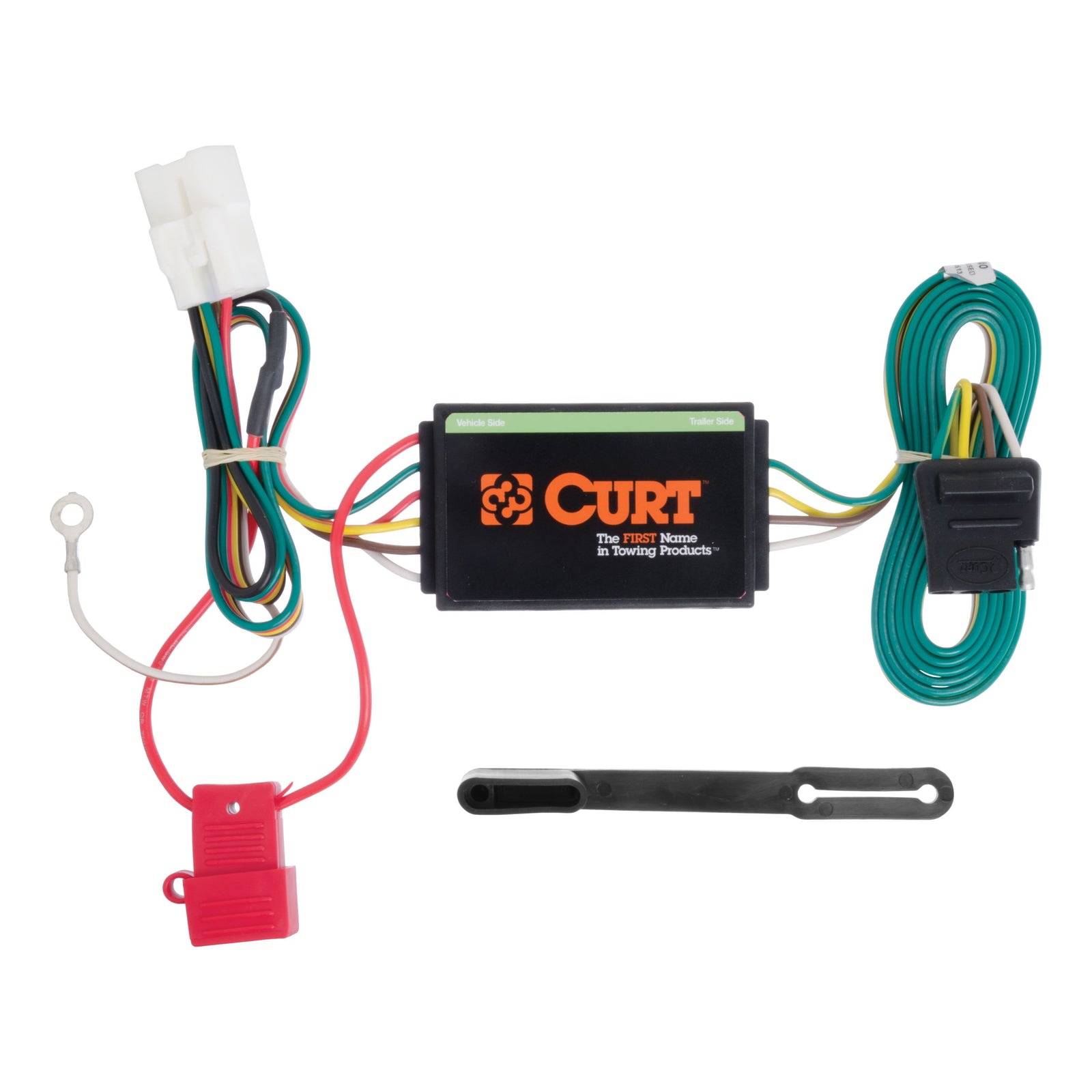 CURT 56040 Vehicle-Side Custom 4-Pin Trailer Wiring Harness, Fits Select Subaru Ascent, Forester, Outback, Crosstrek, XV
