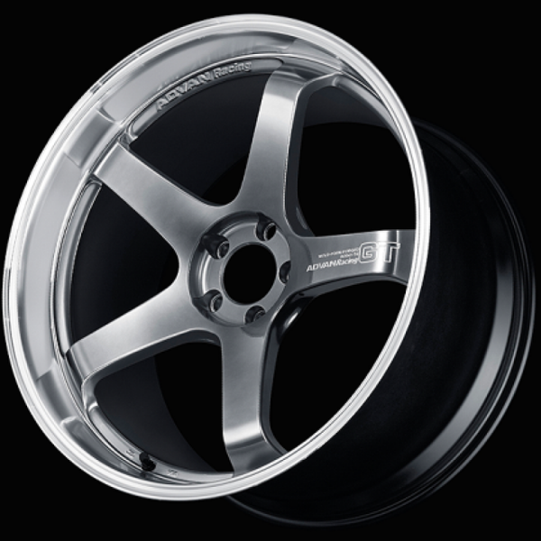 Advan GT Beyond 19x8.5 / ET35 / 5x120 Machining & Hyper Platinum Black - YAQB9H35WMPB by Advan