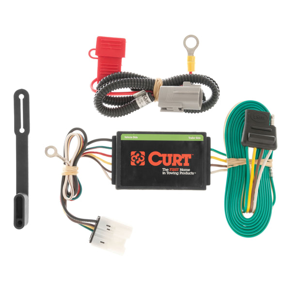 CURT 56102 Vehicle-Side Custom 4-Pin Trailer Wiring Harness, Fits Select Mitsubishi Outlander