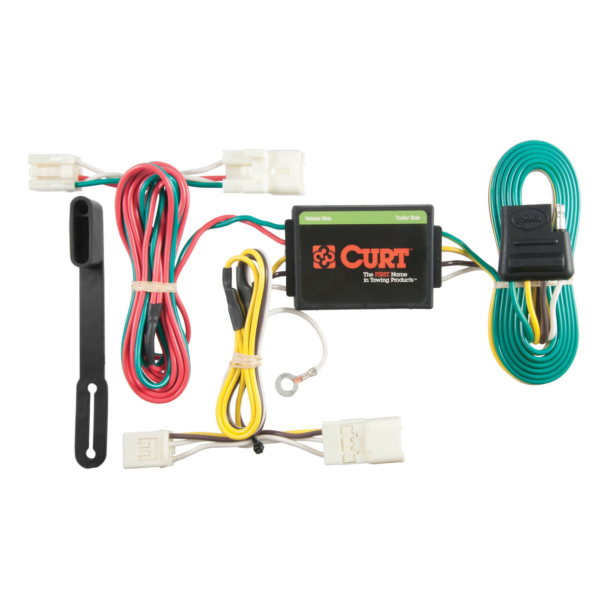 CURT 56126 Vehicle-Side Custom 4-Pin Trailer Wiring Harness, Fits Select Hyundai Elantra